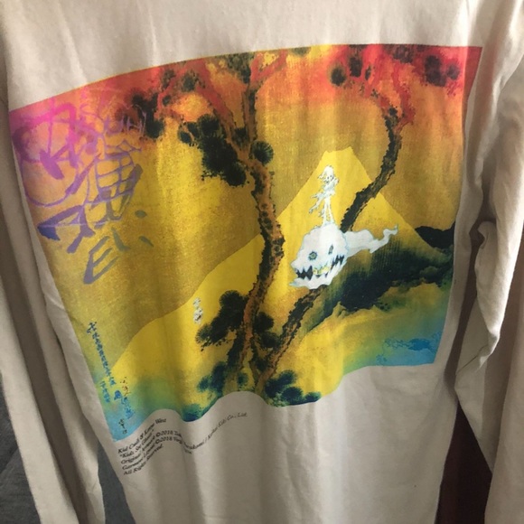 NEW Kids See Ghosts Crewneck Tee Medium - Picture 6 of 7